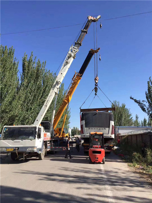 武安市港口集装箱搬运案例